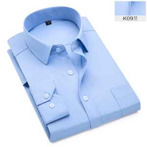 Men's Striped  Fashion Casual Long Sleeve Business Shirts