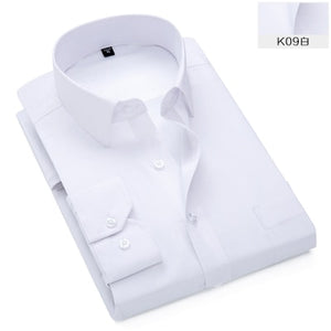 Men's Striped  Fashion Casual Long Sleeve Business Shirts